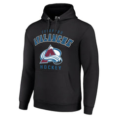 Colorado Avalanche Starter Logo Pullover Hoodie - Black | NHL online