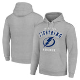 Tampa Bay Lightning Starter Logo Pullover Hoodie - Heather Gray | NHL online