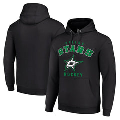 Dallas Stars Starter Logo Pullover Hoodie - Black | NHL on sale