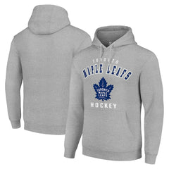 Toronto Maple Leafs Starter Logo Pullover Hoodie - Heather Gray | NHL on sale
