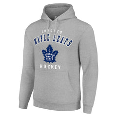 Toronto Maple Leafs Starter Logo Pullover Hoodie - Heather Gray | NHL on sale
