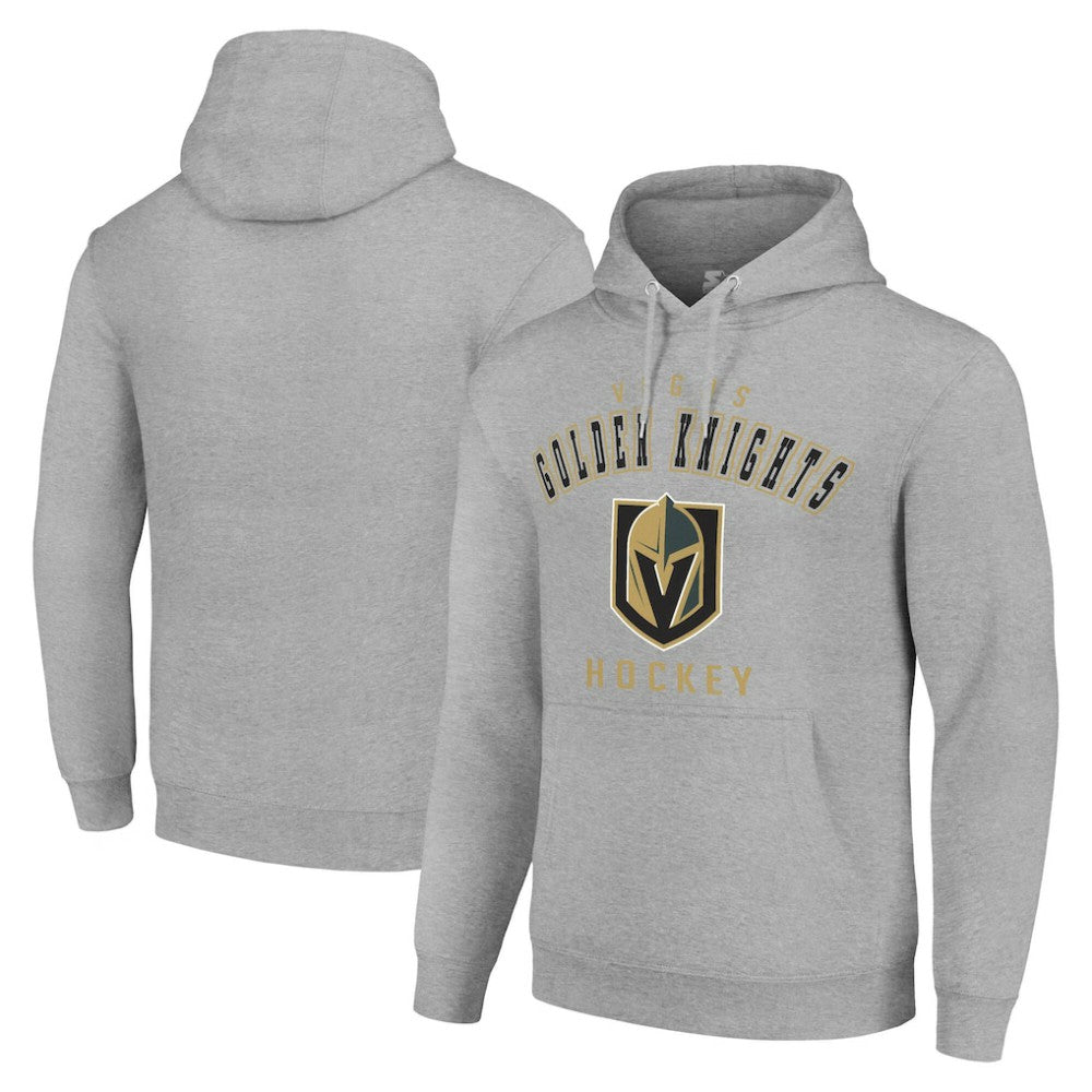 Vegas Golden Knights Starter Logo Pullover Hoodie - Heather Gray | NHL online