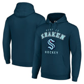 Seattle Kraken Starter Logo Pullover Hoodie - Navy | NHL near me