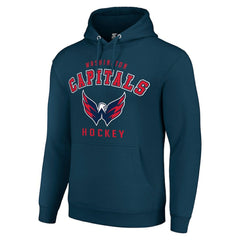 Washington Capitals Starter Logo Pullover Hoodie - Navy | NHL near me