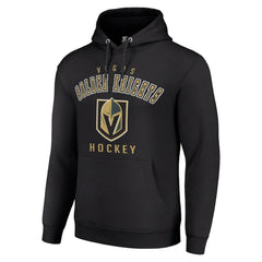 Vegas Golden Knights Starter Logo Pullover Hoodie - Black | NHL on sale