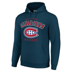 Montreal Canadiens Starter Logo Pullover Hoodie - Navy | NHL near me