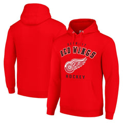 Detroit Red Wings Starter Logo Pullover Hoodie - Red | NHL near me