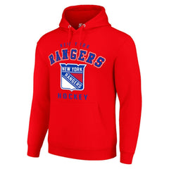 New York Rangers Starter Logo Pullover Hoodie - Red | NHL near me