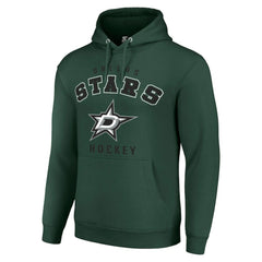 Dallas Stars Starter Logo Pullover Hoodie - Green | NHL Lifestyle