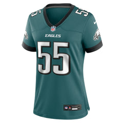 Brandon Graham Philadelphia Eagles Women's Team Game Jersey - Midnight Green - Nike