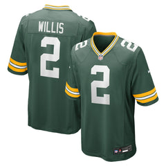 Malik Willis Green Bay Packers Game Jersey - Green - Nike