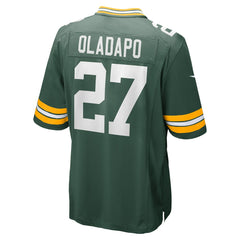 Kitan Oladapo Green Bay Packers Game Jersey - Green - Nike