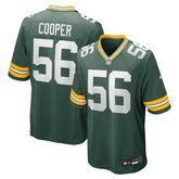 Edgerrin Cooper Green Bay Packers Game Jersey - Green - Nike