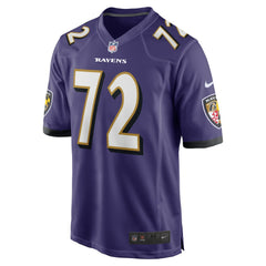 Andrew Vorhees Baltimore Ravens Team Game Jersey - Purple - Nike
