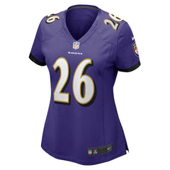 Rasheen Ali Baltimore Ravens Women's Game Jersey - Purple - Nike