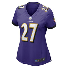 T.J. Tampa Baltimore Ravens Women's Game Jersey - Purple - Nike