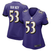 Kyle Van Noy Baltimore Ravens Women's Game Jersey - Purple - Nike