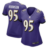 Tavius Robinson Baltimore Ravens Women's Game Jersey - Purple - Nike