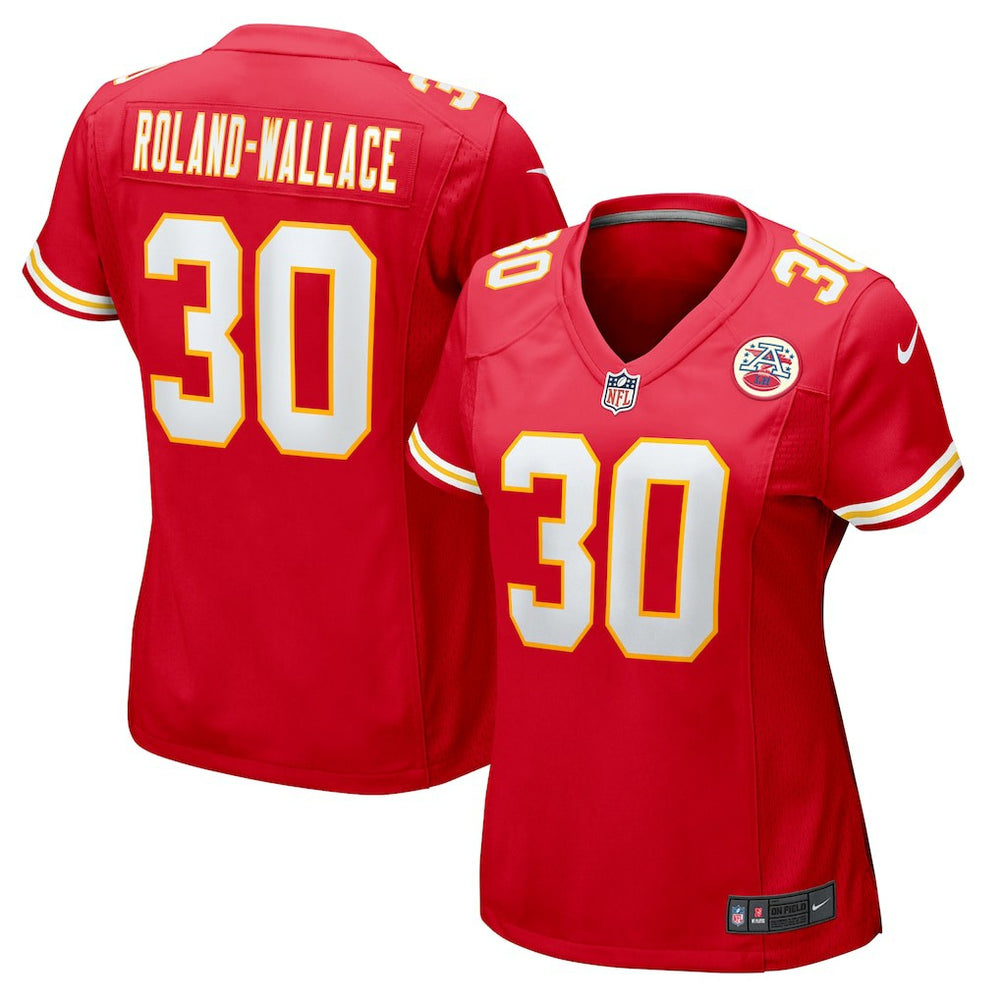 Chris Roland-Wallace Kansas City Chiefs Women's Game Jersey - Red - Nike