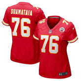 Kingsley Suamataia Kansas City Chiefs Women's Game Jersey - Red - Nike