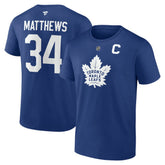 Auston Matthews Toronto Maple Leafs Fanatics Authentic Stack Name & Number T-Shirt - Blue | Fanatics near me