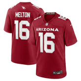 Max Melton Arizona Cardinals Team Game Jersey - Cardinal - Nike