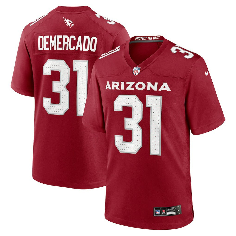 Emari Demercado Arizona Cardinals Team Game Jersey - Cardinal - Nike