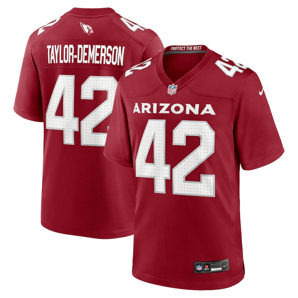 Dadrion Taylor-Demerson Arizona Cardinals Team Game Jersey - Cardinal - Nike