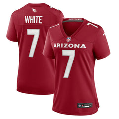 Kyzir White Arizona Cardinals Women's Team Game Jersey - Cardinal - Nike