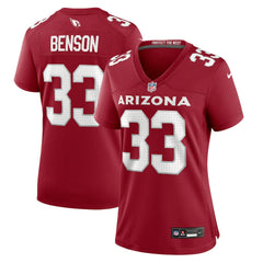 Trey Benson Arizona Cardinals Women's Game Jersey - Cardinal - Nike