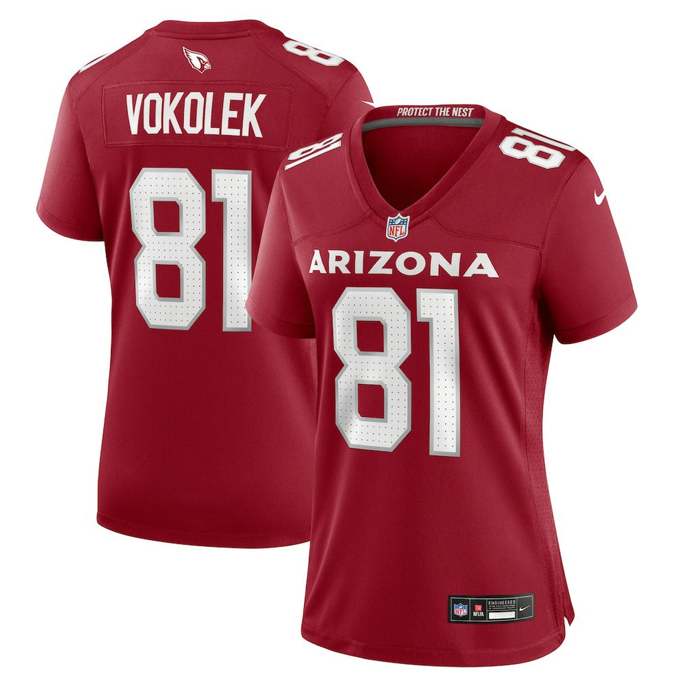 Travis Vokolek Arizona Cardinals Women's Game Jersey - Cardinal - Nike