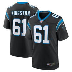 Jarrett Kingston Carolina Panthers Game Jersey - Black - Nike