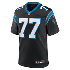 Yosh Nijman Carolina Panthers Game Jersey - Black - Nike