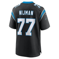 Yosh Nijman Carolina Panthers Game Jersey - Black - Nike