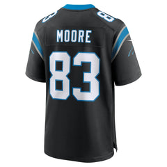 David Moore Carolina Panthers Game Jersey - Black - Nike