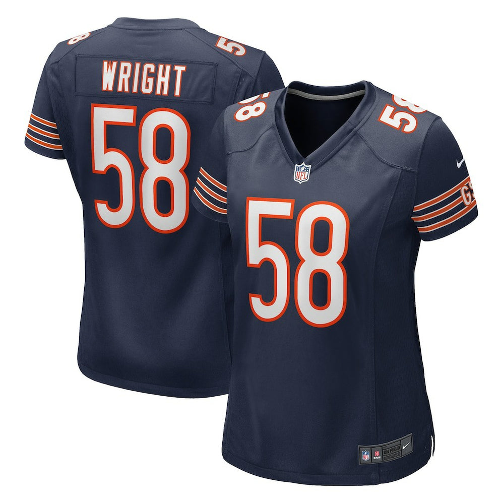 Darnell Wright Chicago Bears Women's Game Jersey - Navy - Nike