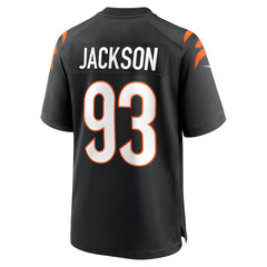 McKinnley Jackson Cincinnati Bengals Game Jersey - Black - Nike