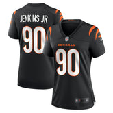 Kris Jenkins Jr. Cincinnati Bengals Women's Game Jersey - Black - Nike