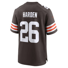 Myles Harden Cleveland Browns Team Game Jersey - Brown - Nike