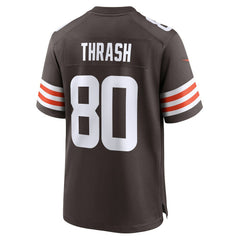 Jamari Thrash Cleveland Browns Team Game Jersey - Brown - Nike