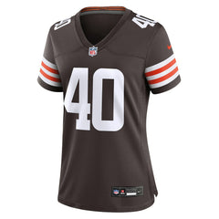Nathaniel Watson Cleveland Browns Women's Game Jersey - Brown - Nike