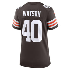 Nathaniel Watson Cleveland Browns Women's Game Jersey - Brown - Nike