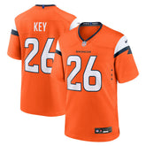 Devon Key Denver Broncos Team Game Jersey - Orange - Nike