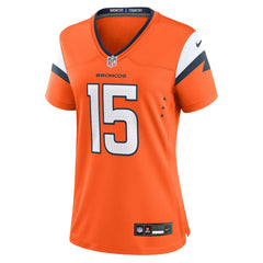 Nik Bonitto Denver Broncos Women's Team Game Jersey - Orange - Nike