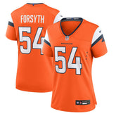 Alex Forsyth Denver Broncos Women's Team Game Jersey - Orange - Nike