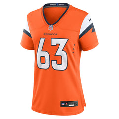 Alex Palczewski Denver Broncos Women's Team Game Jersey - Orange - Nike