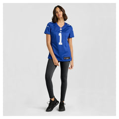 Malik Nabers New York Giants Women's Game Jersey - Royal - Nike