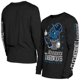 New Era Minnesota Timberwolves Old School Sport Long Sleeve T-Shirt Black