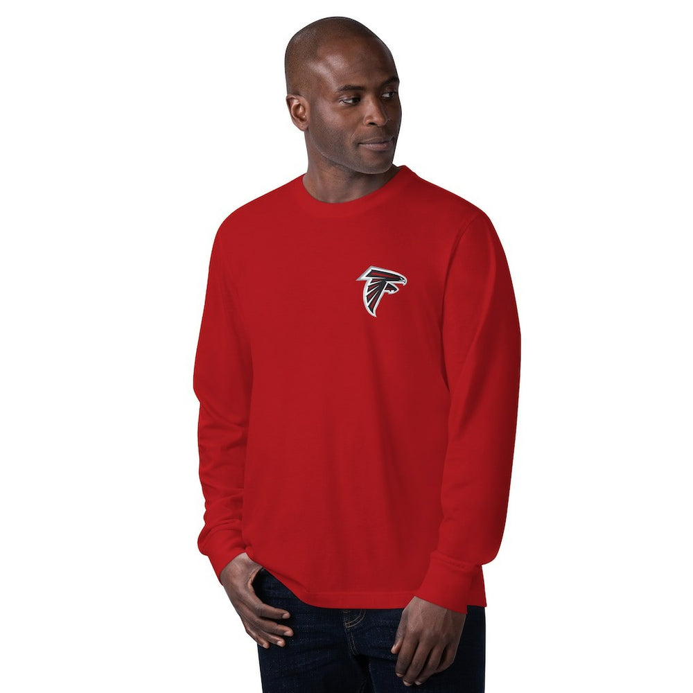 Atlanta Falcons Margaritaville Hail Mary Long Sleeve T-Shirt - Red - NFL