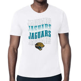 Jacksonville Jaguars Starter Repeat Wordmark Retro Team Logo T-Shirt - White - NFL